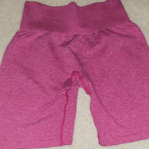 Nvgtn Size S pink scrunch shorts